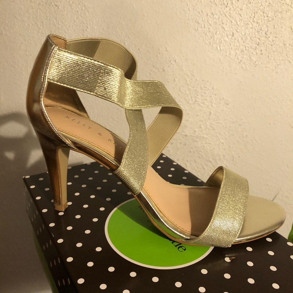 Gold heels